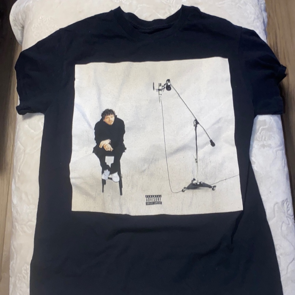 JACK HARLOW black album cover tee